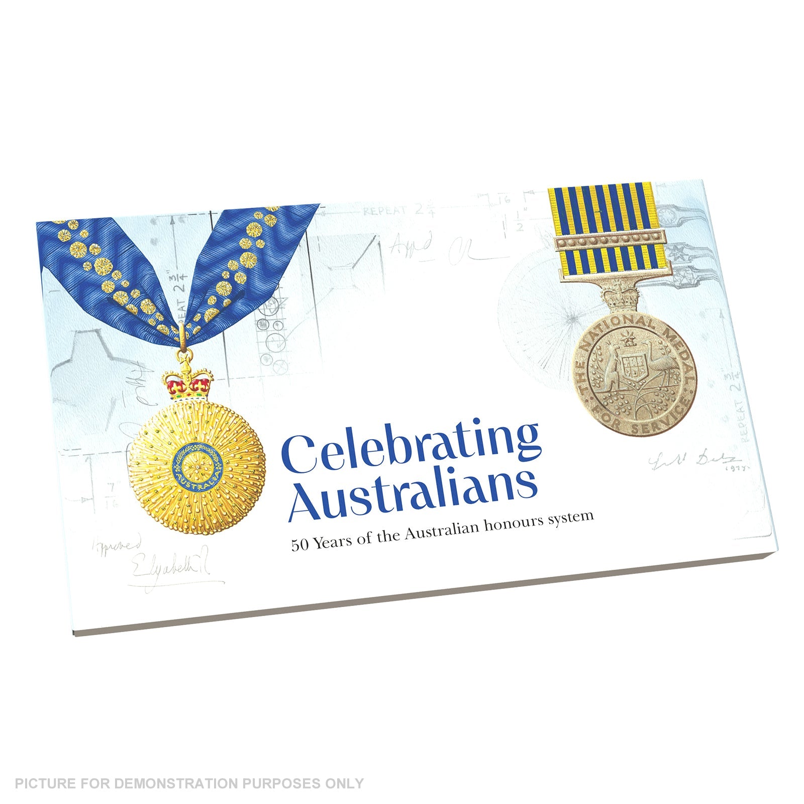 2025 Six-Coin Coloured Uncirculated Year Set - 50 Years of the Australian Honours System